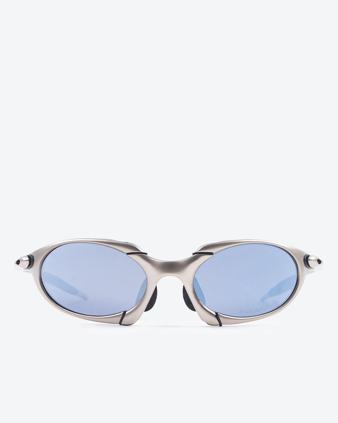 TITAN - Silver Mirrored Polarized Lenses, Satin Chrome Frame