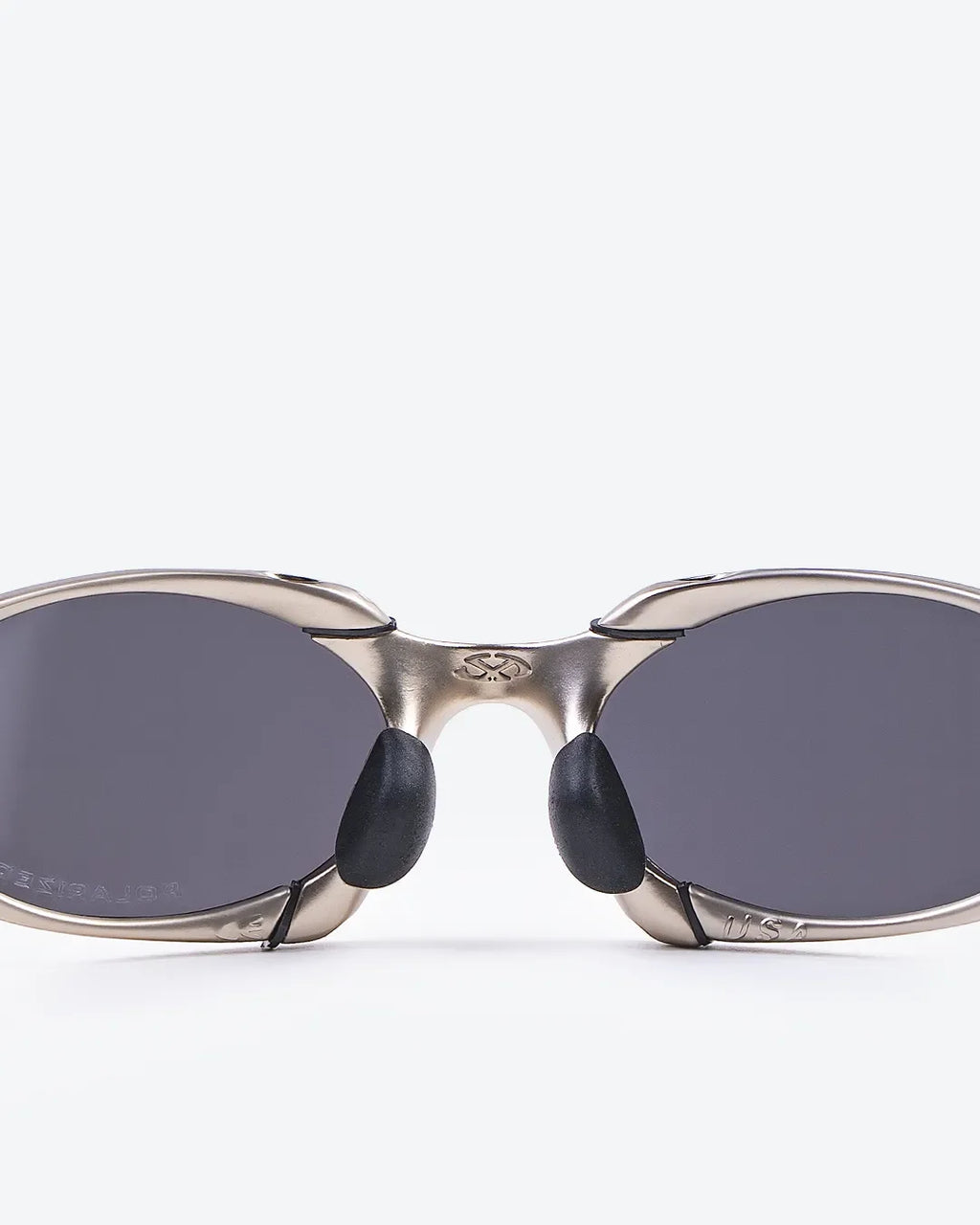 TITAN - Silver Mirrored Polarized Lenses, Satin Chrome Frame